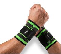 Genérico Bracelet de sport de compression élastique respirant - Bande confortable et réglable pour poignet pendant l'activité physique | Tissu doux hypoallergénique unisexe - Convient pour les deux