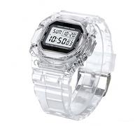 Generico Bracelet de sport numérique avec lumière LED, affichage de l'heure unisexe pour aventures en plein air, bracelet de construction étanche | étui antichoc, fonction de
