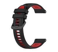 Genérico Bracelet en Silicone de 22mm 20mm, for Forerunner 255 265 245 165, for Active 5/Venu 3, accessoire de remplacement à 2 bandes(Blue Pink,22mm)