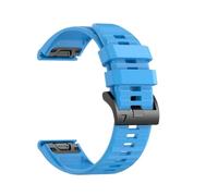 Genérico Bracelet en Silicone for Forerunner 970 Fenix 8 E 7X 7 6 5/Epix Pro Gen 2 Tactix/Enduro/Quatix Mk2i, 22mm 26mm