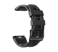 Genérico Bracelet en Silicone for Forerunner 970 Fenix 8 E 7X 7 6 5/Epix Pro Gen 2 Tactix/Enduro/Quatix Mk2i, 22mm 26mm