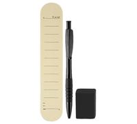 Generico Bracelet mémo en silicone - Bande pour notes avec stylo, réutilisable pour planificateur , étude, tâches, liste de courses, organisations, 23,8 x 4,5 cm