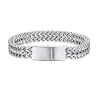 Generico Bracelet Stiloso Punk - Bijou Bracelet En Acier Inoxydable | Accessoire Charme Poignet Cadeau Pour Lui