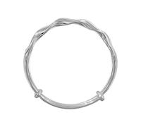 Generico Bracelet Wave, Bracelet en argent pour femme - Bracelet réglable avec vague bou Mode pour bijoux fantaisie en - Bracelet tendance pour femme homme