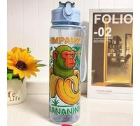 Generico Brainrot Gourde 500 ml - Personnages Tung Tung, Sahur, Ballerina, Cappuccina, Scipanzini, Banani, Liril, Larila - Légère, Colorée, Anti-perte, parfaite pour l'école et le sport