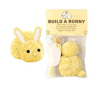 Genérico Bricolage lapin de Pâques, lapin facile DIY animal mignon | CRÉEZ vos propres lapins en peluche - Récompenses en arçons, filles, crèche