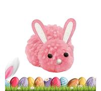 Genérico Bricolage lapin de Pâques - Peluche DIY facile et mignonne - Décoration de lapin de Pâques | Récompenses en arçons, filles, crèche