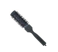 Generico Brosse à Cheveux 3VE Titanium Grey 2547 - Professionnelle, Antistatique, Résistante à la Chaleur - Tube Aluminium et Nylon - Manche Bois de Frêne - Pour Tous Types de Cheveux - Unisexe