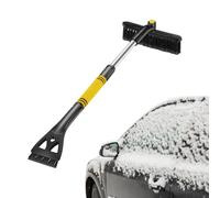 Generico Brosse à neige, outils de nettoyage avec poignée longue rotative - balai d'hiver pour neige sur fenêtres pour camions, pour camions, pare-brise, entretien de la maison