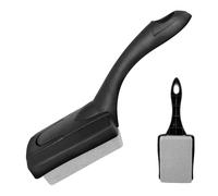 Generico Brosse pour barbecue - Brosse pour barbecue en plein air de 25 cm, profonde en métal, outil de nettoyage pour charges pour camping, restaurants et usage dôme