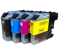 Genérico Brother LC125XL Jaune Cartouches d'encre Remplace LC125XLY