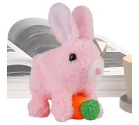 Generico Bunny Robot Jouet,Peluche Robot Interactif Et Éducatif Lapin Avec Museau Se Déplacement,Lapin - Pour Et Filles Anniversaire Noël Pâques Et Nouvel An