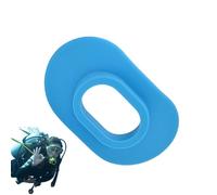 Genérico Buse de plongée, embout de plongée - Protecteur des lèvres en silicone, dispositif de respiration pour plongée, accessoires de plongée profonde, équipement d'apnée