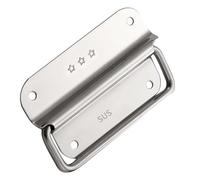 Generico Cabinet Handles - Porte Pull Folding Stainless Steel Drawer Dresser Pulls, Ergonomic Kitchen Hardware for Cabinets