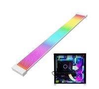 Generico Câble ARGB pour PC, câbles RVB - Rallonge de câble RVB à 24 broches avec bande ARGB - Câble Atx 24p/3x8 broches pour carte mère et ordinateur