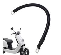 Genérico Câble de batterie, connecteur de câble 8 AWG | Câbles automobiles de haute résistance, câble onduleur, câbles de pont de 19,69 pouces pour voiture camion RV solaire