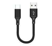 Genérico Câble de données USB C, chargeur USB type C de 25 cm avec nylon - Câble de charge rapide portable pour et station domestique