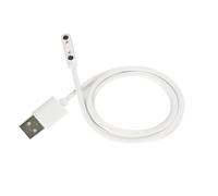 Genérico Câble magnétique pour montre intelligente - Câble de charge USB à 2 broches - Adaptateur secteur universel pour modèles de montres pour enfants Q15 Q12 S12 - Remplacement du chargeur de