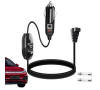 Generico Câble pour mini réfrigérateur - Câble portable à 2 broches avec pour boîte frigorifique pour aut, alimentation pour réfrigérateur de voiture | Câbles d'alimentation pour réfrigérateur de