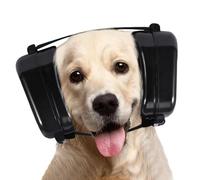 Genérico Cache-oreilles pour chiens qui réduisent le bruit - Cache-oreilles réglables avec coussinets anti-bruit | Pour grands animaux de compagnie tonnerre - Hiver salon de coiffure visite chez le