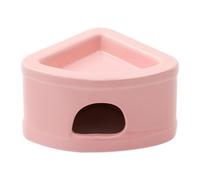 Generico Cachette de la maison du hamster - Habitat de grottes en céramique, abri d'été pour le refroidissement, pour l'alimentation à double usage au design écologique | Habitat multifonction