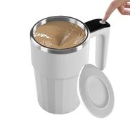 Generico Café avec agitation automatique - Rechargeable par USB en acier inoxydable de 380 ml avec affichage de la température, café avec agitation, pour climat froid pique-nique Campeg