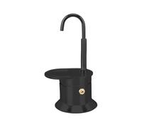 Genérico Cafetière portable compacte en aluminium pour la maison, la cour, le camping, la randonnée, le jardin, les voyages, la randonnée, les aventures en plein air, C