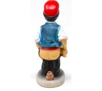 Genérico CAGANER Résine crèche cachée de 9 cm. L'homme qui fait . statuette chiant. Scène de Nativité, Figurines, Naissance de Jésus. 3 Rois.