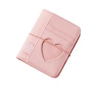 Generico Cahier décoratif, 100 feuilles en vrac, 13,1 x 10,5 cm, couverture avec motif de cœur, faux cahier, pour femmes, étudiants, voyageurs, université, travail réunions