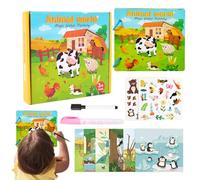 Generico Cahier d'exercices de coloriage - papier | Jouet éducatif pour l'artisanat artistique | Livre de coloriage pour, anniversaire, Noël, vacances, vacances, école, maison, cadeau