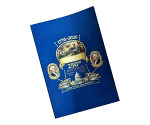 Generico Cahier pour activité de travail - 250e anniversaire patriotique commémoratif - Cahier d'indépendance USA 1776-2026, pour événements scolaires, classes, fêtes, enseignants étudiants