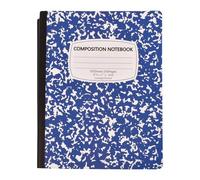 Genérico Cahiers de composition | 100 pages de papier épais 25,9 x 18,3 cm - Cahier avec guide horaire - pour écriture, prise de notes, journal scolaire ureau, travail