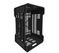 Generico Caisse Agricola Ortofruit, économiseuse d'espace HDPE polyéthylène, boîte à fruits et légumes, panier empilable pour récolte fruits et légumes, 25 kg, boîte pour l'agriculture, fond perforé