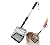 Genérico Caisse de Scooper, Scooper de Pooper Scooper Cat avec pelle profonde - Manipulation longue Pooper Poop Sifter pour maisons d'animaux de compagnie pour personnes âgées Petit espace