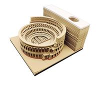 Generico Calendrier 3D 2026 | Bloc-notes à découper avec feuilles détachables, bloc-notes 3D avec notes adhésives artistiques - pour registre de planification, suivi des habitudes et marque-page
