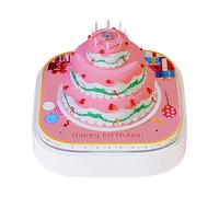 Genérico Calendrier de bureau 3D 2026 - Bloc-notes démarrable avec lumière | Calendrier horloge de bureau 2026, pour Noël, étude, maison, école, chambre, salon