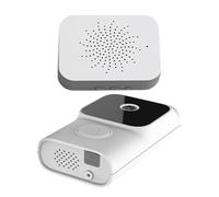 Genérico Caméra Sonnette sans Fil, Sonnette Intelligente sans Fil | Caméra de sécurité avec Communication bidirectionnelle et Vision pour extérieur, Maison et entrée