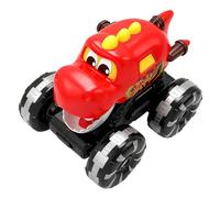 Generico Camion de Dinosaures | Modèle de Voiture Interactive avec Lumières, Modèle Véhicule Dinosaure Que Vous Pressez - pour et Filles Petits Anniversaires Fête de Noël