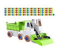 Generico Camion Jouets,Jeu De Perles À Balayer,Camion Jouet Poussez Et Allez - pour Le Développement Compétence Jeu À La Maison Et Voyage Éducation pour Les D'âge Préscolaire Filles Et Garçons