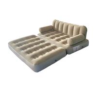 Genérico Canapé gonflable avec tête et fauteuil pliant, canapé gonflable pour camping lit pliant Usage intérieur extérieur plage jardin patio voyage vacances