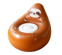 Generico Canapé Gonflable Chaise de Camping en Forme d'Animal Canapé Patio Camping Plage Voyage Intérieur Balcon Jardin