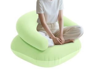 Genérico Canapé Gonflable en PVC léger pour se Reposer, Faire Une, Patio, Plage, Roue 29,53 x 29,53 x 19,69 po