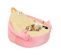 Genérico Canapé lit pour Chats intérieur avec Doublure Polaire | Canapé Chaud Sleeping pour Salon, extérieur, Patio, Chambre