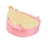 Generico Canapé pour chiens de petite taille pour chiens | Cartoon doux qui réchauffe et relaxant pour dormir en intérieur de sol