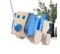 Genérico Cane Giocattolo da Trainare - Jeu éducatif avec Filo di Trazione, Gioco Interattivo per Allenare Movimento y Fantasia | per Bambini Piccoli Ragazze Ragazzi in Età Prescolare