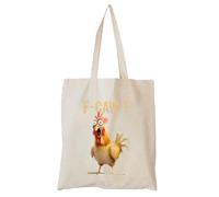 Genérico Canvas Bag - Farmyard Tote, Shopper Purse, Spacious Compartment Feature for Vacation Picnic Office College Dorm Gym Grocery Market Casual Outing Travel Beach Park Design for Everyday Carry