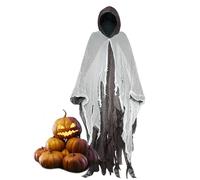 Generico Cape à Capuche Pour Halloween,Hotte à Capuche Effrayante pour Adultes - Accessoire Pour Costumes Fêtes Cosplay Et Performance D'Halloween