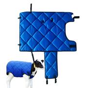 Genérico Cape pour chevreuils, gilet chaud et respirant - Vêtement de protection pour le ventre des veaux | Pour bétail, mouton, poulain, petit climat froid, intérieur et extérieur