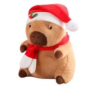 Generico Capybara Peluche,Chaise Animal - Jouet Doux en Peluche Capybara,pour Copines Filles Garçons Maison Canapé Chambre Halloween Noël Thanksgiving Anniversaires