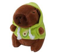 Genérico Capybara Porte-clés en peluche - Adorable design Capybara, jouet en peluche pour filles et animaux
